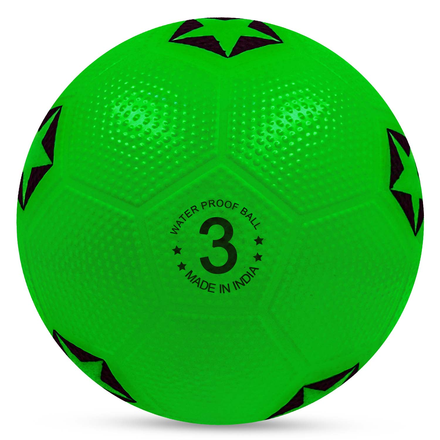 Synco Home Play Football for Kids | Beach Ball | Soft Toy Ball | Size- 3 (Pack of 2)