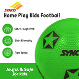Synco Home Play Football for Kids | Beach Ball | Soft Toy Ball | Size- 3 (Pack of 2)