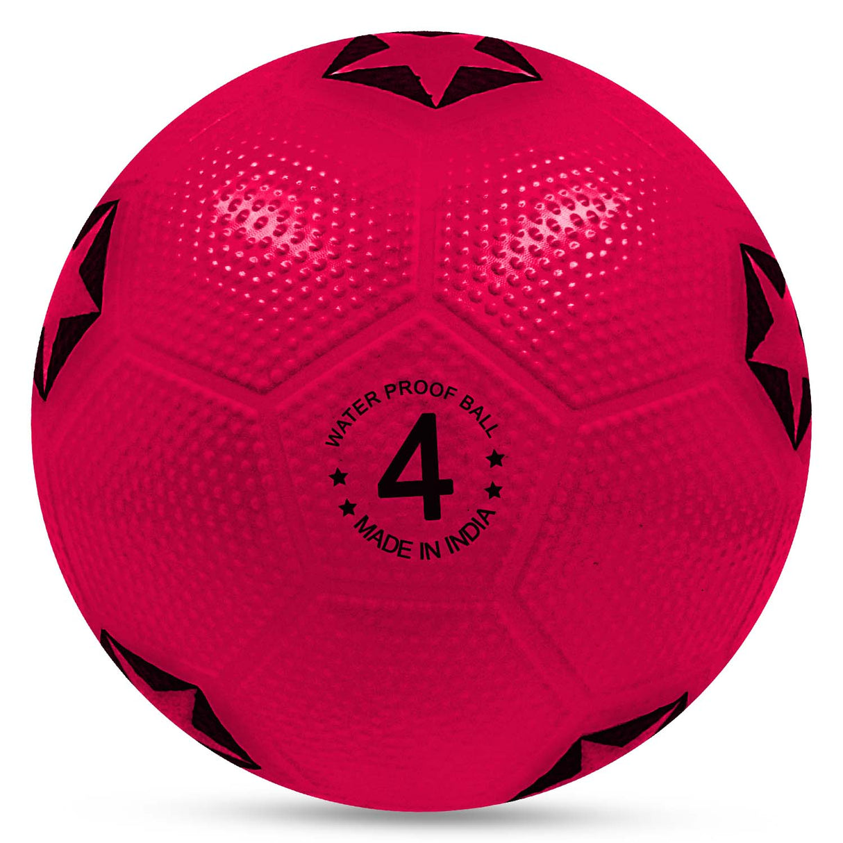 Synco Home Play Football for Kids | Beach Ball | Soft Toy Ball | Size- 4 (Pack of 2)