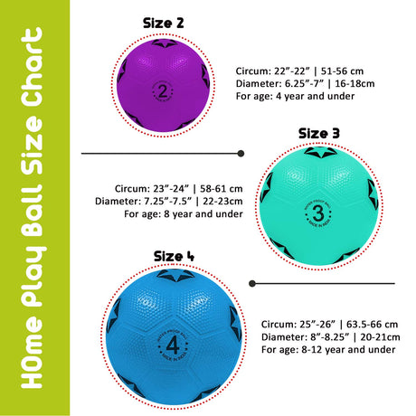 Synco Home Play Football for Kids | Beach Ball | Soft Toy Ball | Size-2 (Pack of 2)