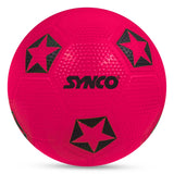 Synco Home Play Football for Kids | Beach Ball | Soft Toy Ball | Size- 4 (Pack of 2)