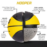 Synco Hooper Basketball (Size-5) Yellow-Black