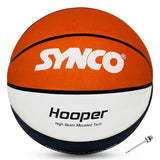 Synco Hooper Basketball (Size-6) Red-White
