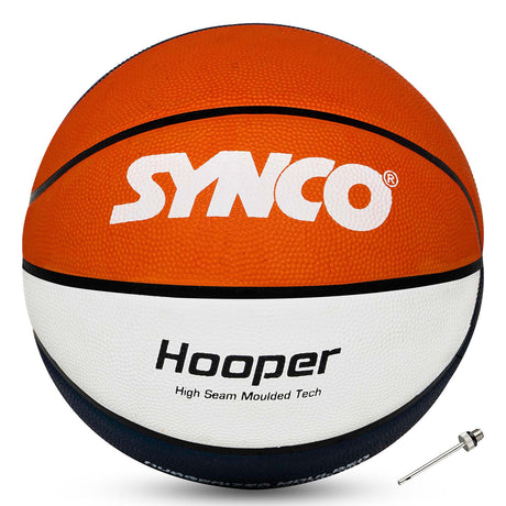 Synco Hooper Basketball (Size-6) Red-White