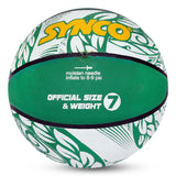 Synco Culture Basketball (Size-7) Green-White