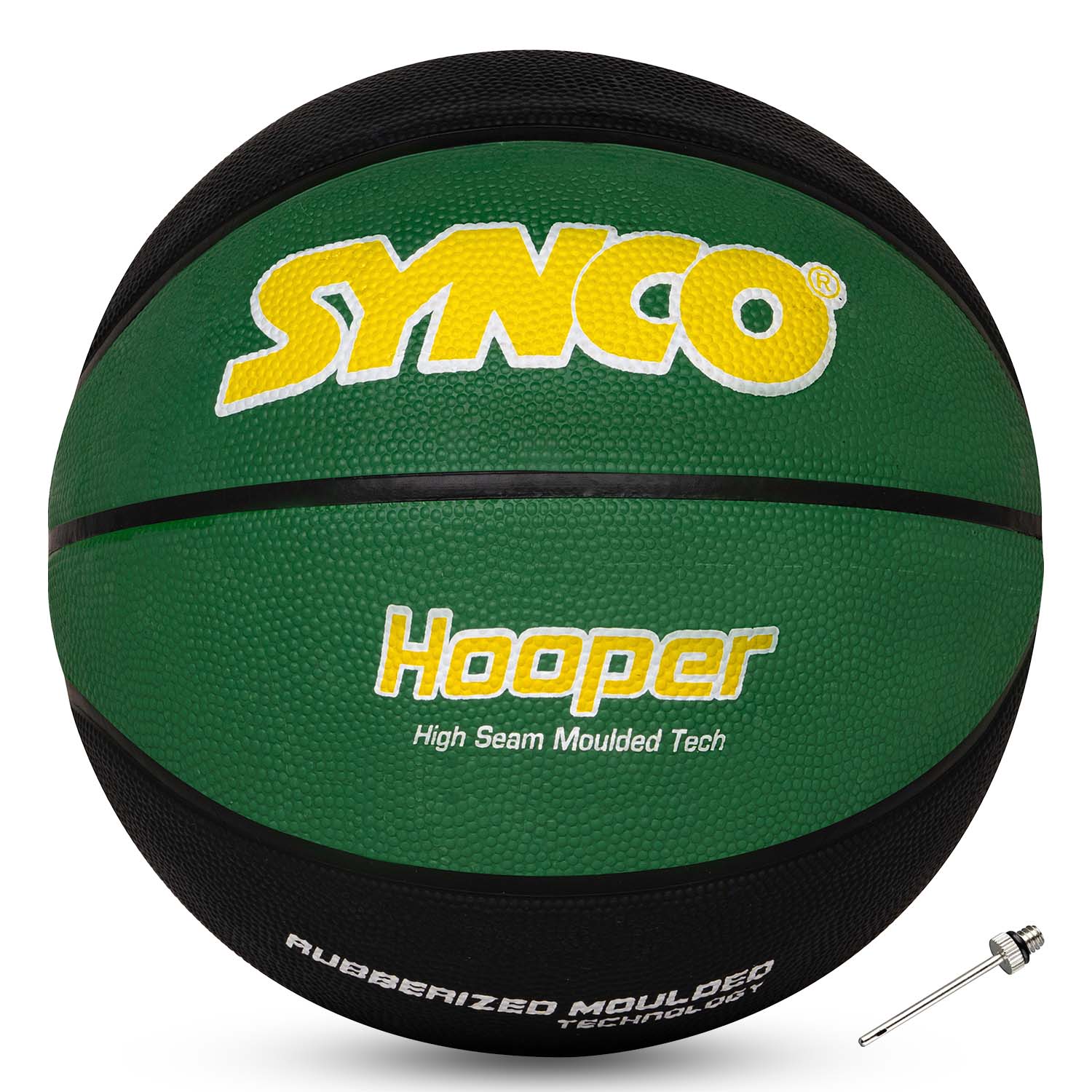 Synco Hooper Basketball (Size-6) Green-Black