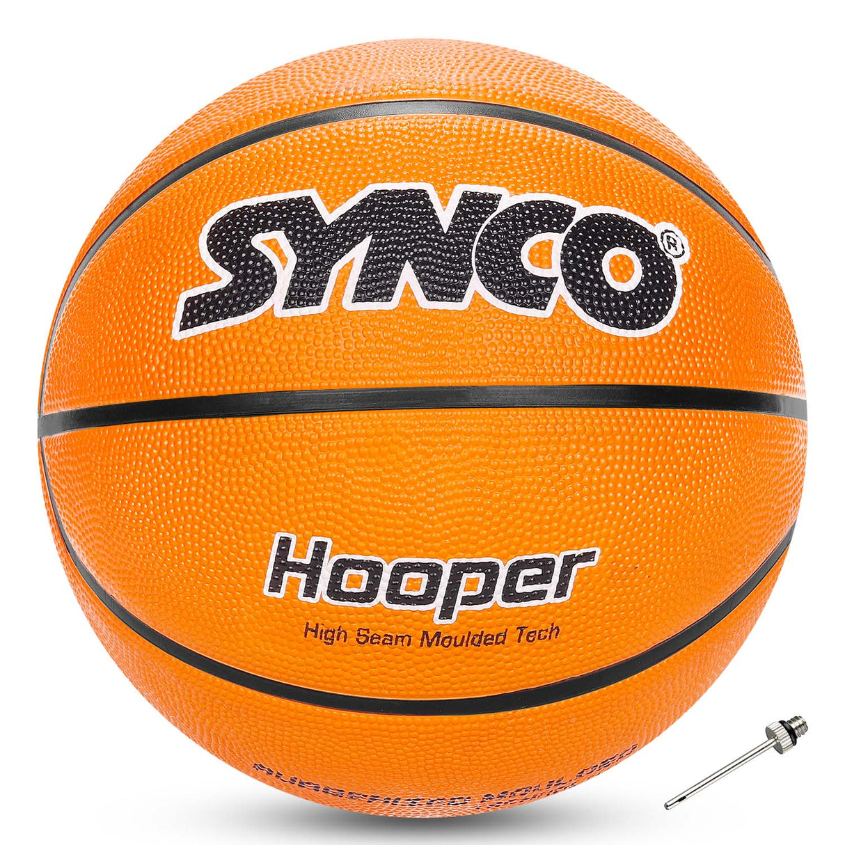 Synco Hooper series Men's Basketball (Size-7) Orange