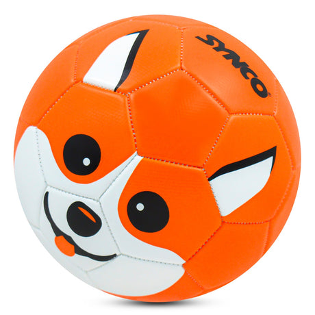 Synco Kids Football | Puppy Faced Soft PVC Material | For Indoor & Outdoor Gameplay | Size-3