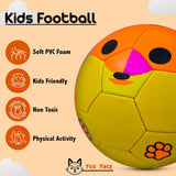Synco Kids Football | Fox Faced Soft PVC Material | For Indoor & Outdoor Gameplay | Size-3
