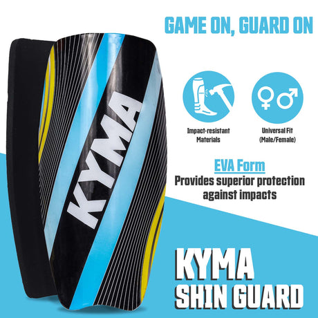 Synco Kyma Shin Guard with Sleeve Combo | Shin Guard for Football | Size- Medium