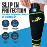 Synco Maestro Shin Guard with Sleeve combo | Shin Guard for Football | Size- Medium