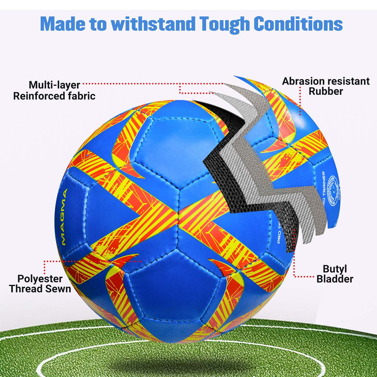 Synco Magma football (Size-5)