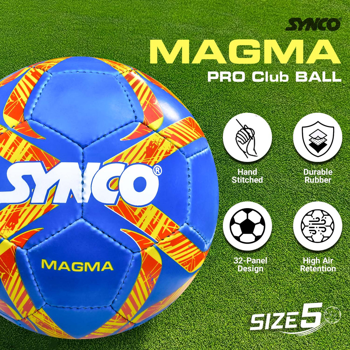 Synco Magma football (Size-5)