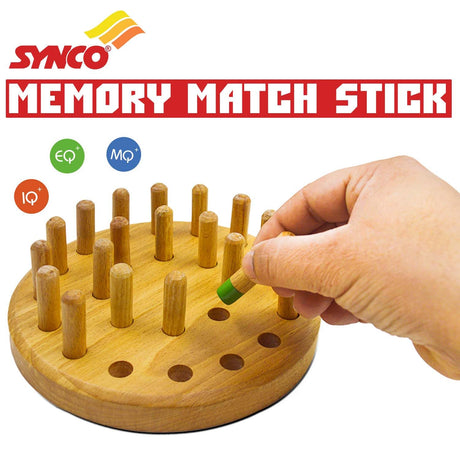 Memory Game - Colour Matching games (wooden) | Synco