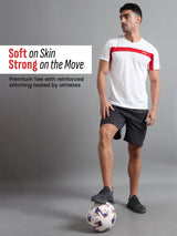 Synco Arctic Plus Sports Tshirt for Men (White)