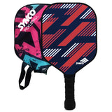 Synco Slash Carbon Fiber Pickleball Paddle (Red) with Free Cover Bag