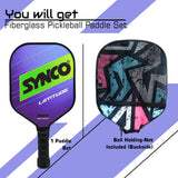 Synco Pickleball Paddle Latitude Blue | Pickleball Racket Lightweight with 16mm Thickness