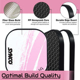 Synco Pickleball Paddle Spring Pink | Pickleball Racket Lightweight with 12mm Thickness