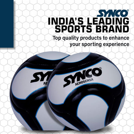 SYNCO Professional World Cup AEROSENSA TPU 6 Panel Football | Soccer Ball Size-5