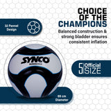 SYNCO Professional World Cup AEROSENSA TPU 6 Panel Football | Soccer Ball Size-5