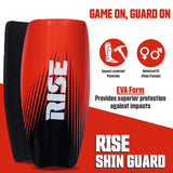 Synco Rise Shin Guard with Sleeve Combo | Shin Guard for Football | Size- Medium