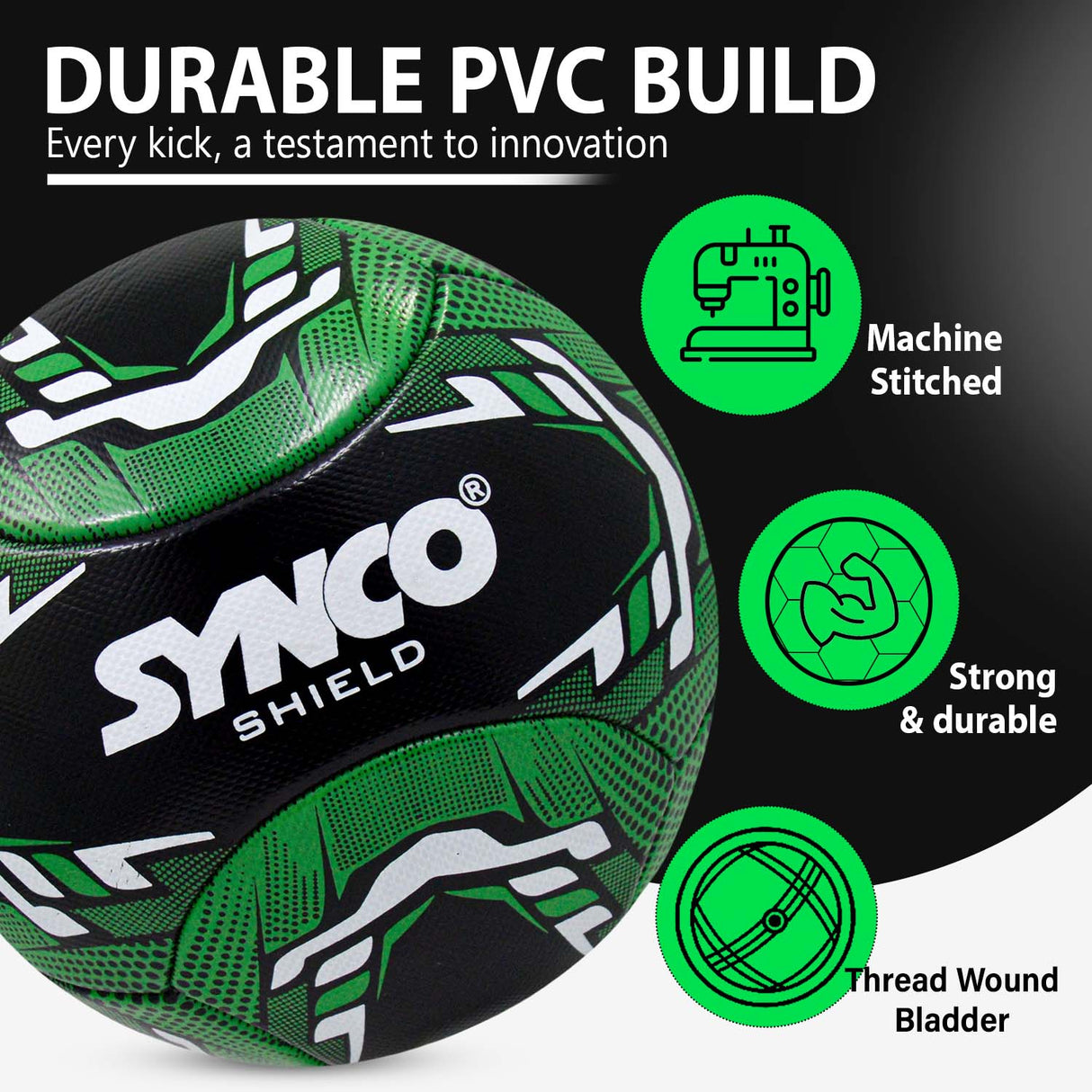 Synco Shield Football | Training Football Size- 5