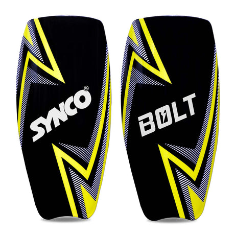 Synco Bolt Slipin Shin Guard Medium Size (Pack of 2) - Shin Guards