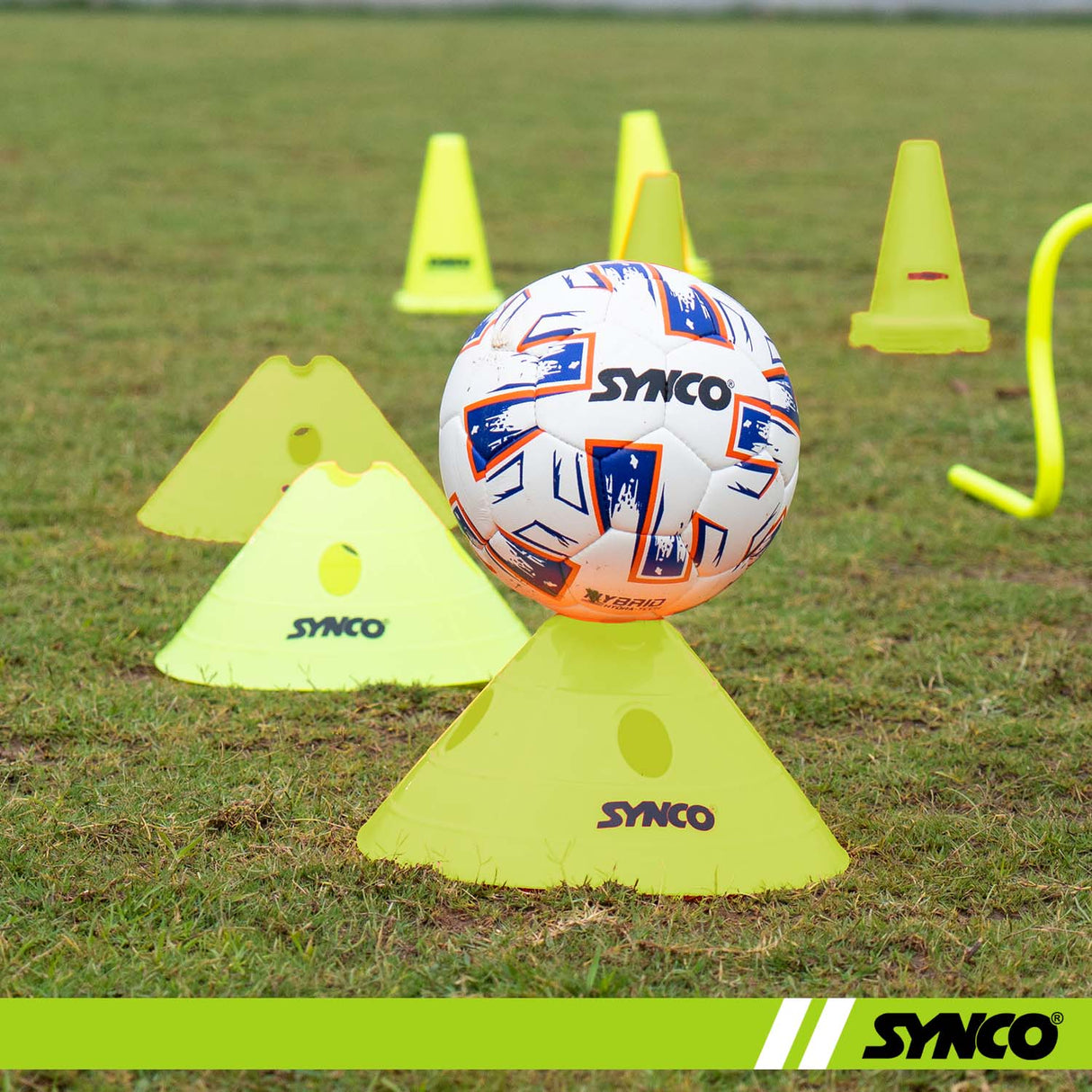 Synco Superdome markers 6 inch (Set of 10) Green