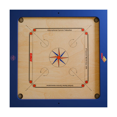 Synco World Cup Special Edition 20 mm Full size carrom board - Carrom Boards