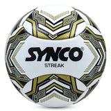 Synco Streak Football, Training Football, 6 Panels PVC machine Stiched
