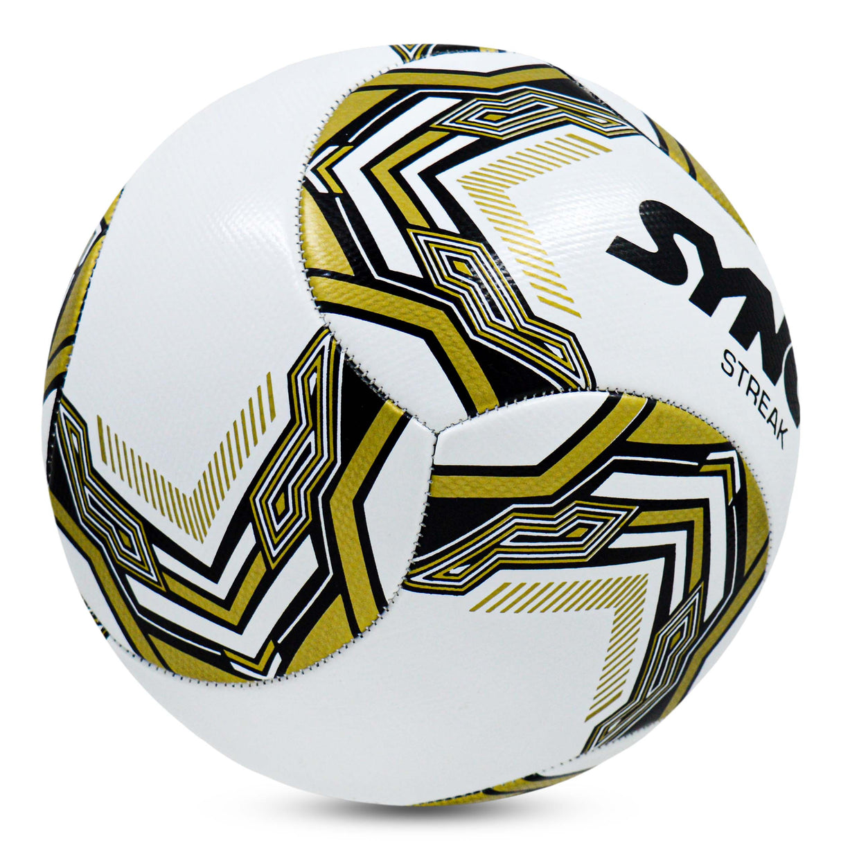 Synco Streak Football, Training Football, 6 Panels PVC machine Stiched