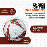 Synco Thunder Football | Pro Trainer Football | PVC Machine Stitched | Soccer Ball Size 5