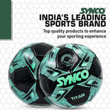 Synco Titan Football | Training Football | PVC Machine Stitched | Soccer Ball Size 5