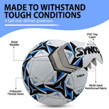 Synco Vega Football | 30 Panel PVC Machine Stitched Football | Training Football Size-5