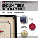 Synco 27 Inch Chakri Carrom Board for kids