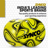 Synco Wave Football | Training Football | PVC Machine Stitched | Soccer Ball Size 5