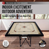 Synco 27 Inch Chakri Carrom Board for kids