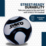 SYNCO Professional World Cup AEROSENSA TPU 6 Panel Football | Soccer Ball Size-5