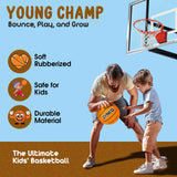 Synco Young Champ Basketball (Size-3) Orange