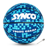 Synco Young Champ Basketball (Size-3) Blue