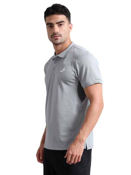 Synco Zen Polo Tshirt for Men(Grey)