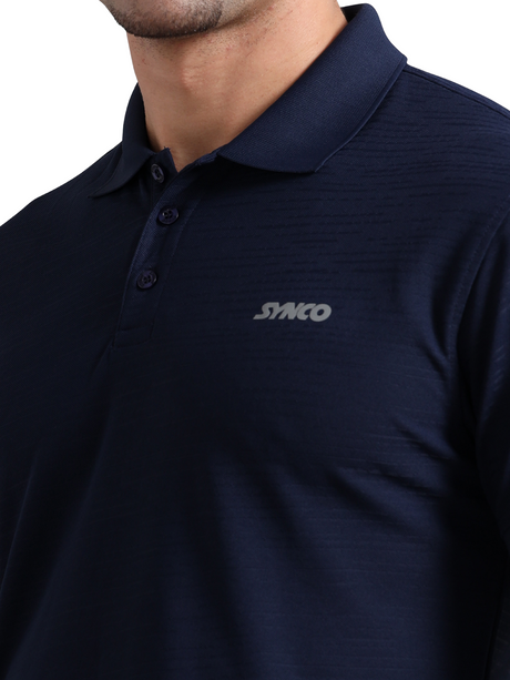 Synco Zen Polo Tshirt for Men (Blue)