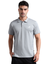 Synco Zen Polo Tshirt for Men(Grey)