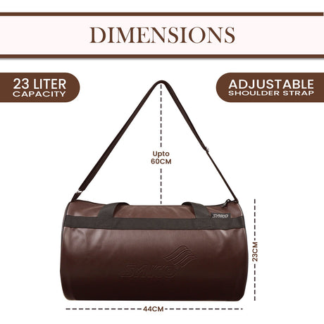 Synco Leather Gym bag