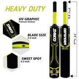 Synco Defender Plastic Cricket Bat - Double Blade (Heavy Duty)