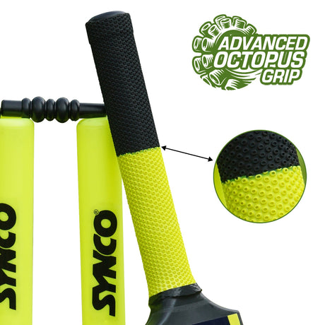 Synco Defender Plastic Cricket Bat - Double Blade (Heavy Duty)