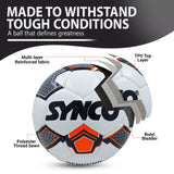 SYNCO Professional FIFA Rebound TPU Football/Soccer Ball Size-5