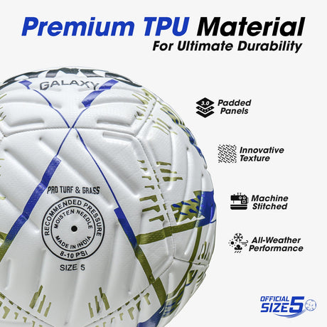 Synco Galaxy Embossed Football | Professional Match Ball