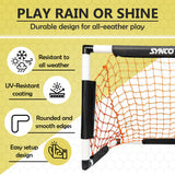 Synco Target Goal Post for Kids | Goal Post with Kids Football Combo