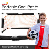Football goal post for kids (4X2) - Soccer Net for Kids | Synco